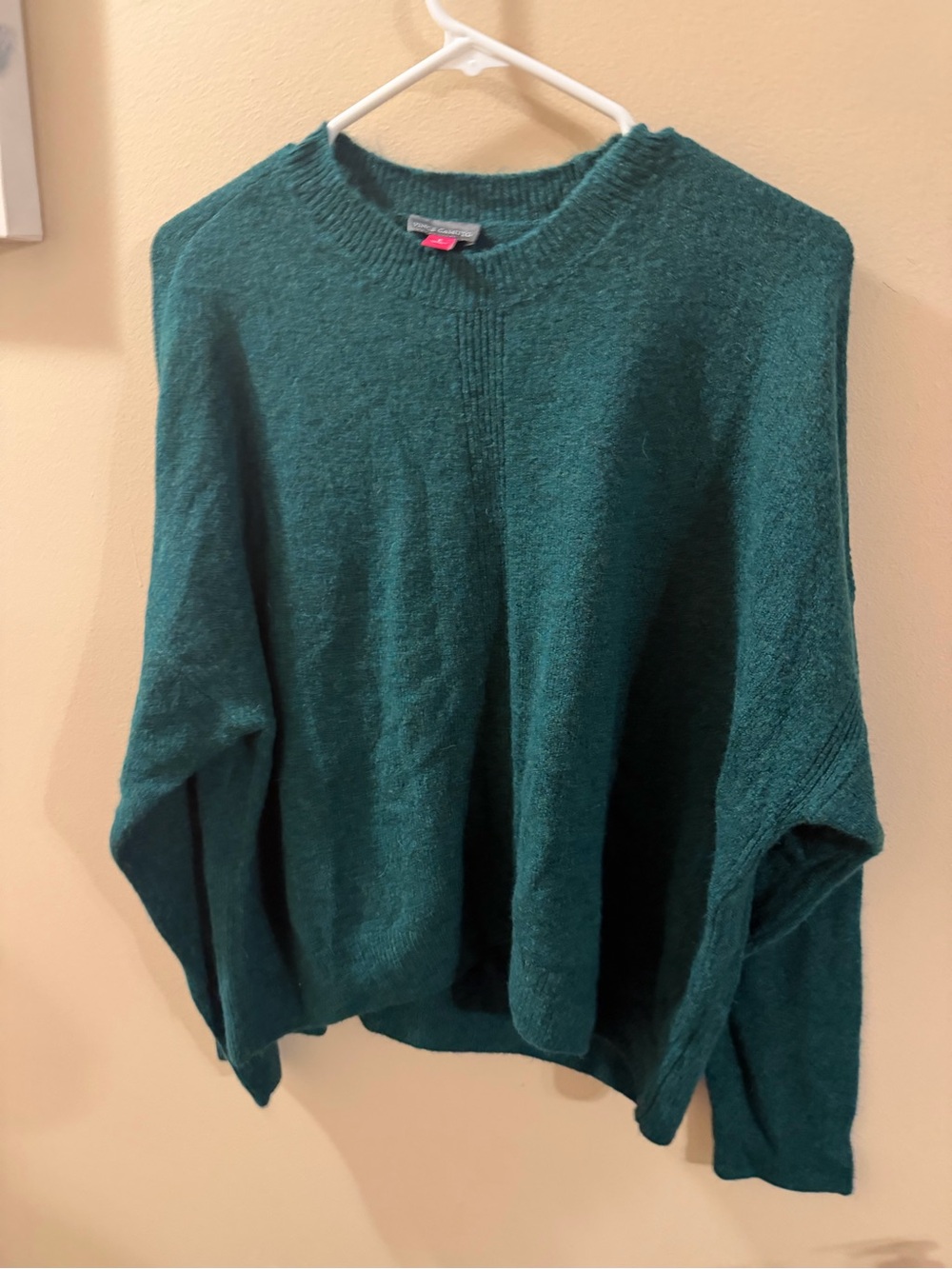 Vince Camuto Emerald Green Crewneck Sweater size L